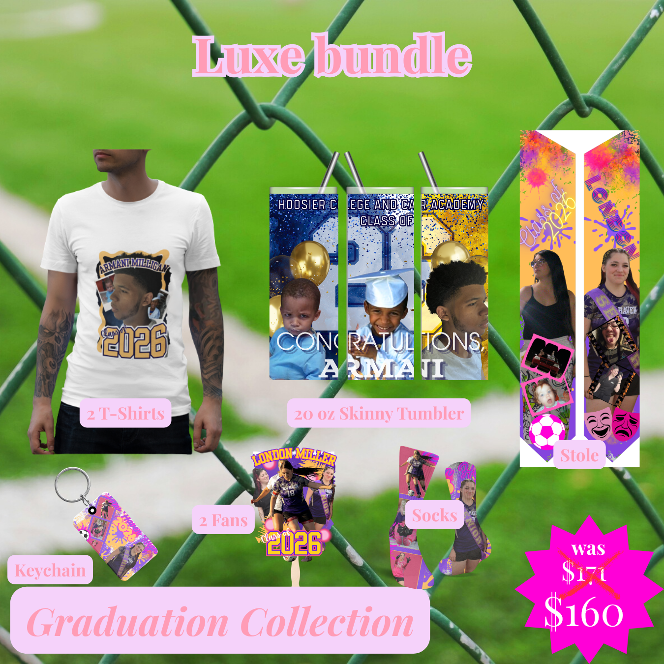 🎓 Luxe Grad Bundle