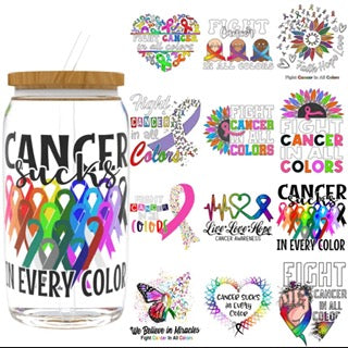 Glass Cup with Bamboo Lid and Glass Straw