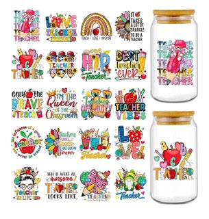 Glass Cup with Bamboo Lid and Glass Straw